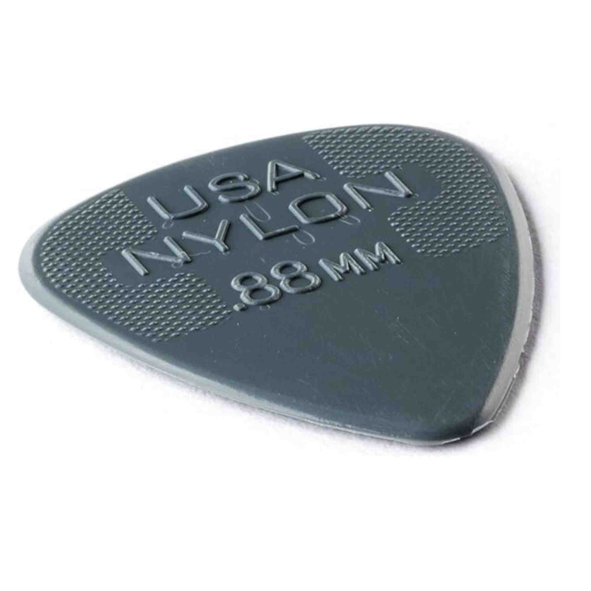 Dunlop 44R88 .88mm Nylon Standard Guitar Picks, 72-Pack