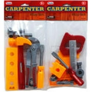 Arcady 1949031 9 Piece Tool Play Set in Poly Bag with Header