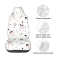 thumbnail image 4 of Daiia Cute Poodle Dog Printed Car Seat Cover - Waterproof & Sweatproof - Universal Fit, Machine Washable, Non-Slip - Seat Protector for Car, Truck, SUV, Van (1 Pack), 4 of 5
