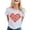 0624liWhite, variant on Wang6 Womens Plus Size Graphic T Shirts Trendy Summer Short Sleeve Tops Causal Strawberry Printed Crew Neck Tees 0624liWhite XL