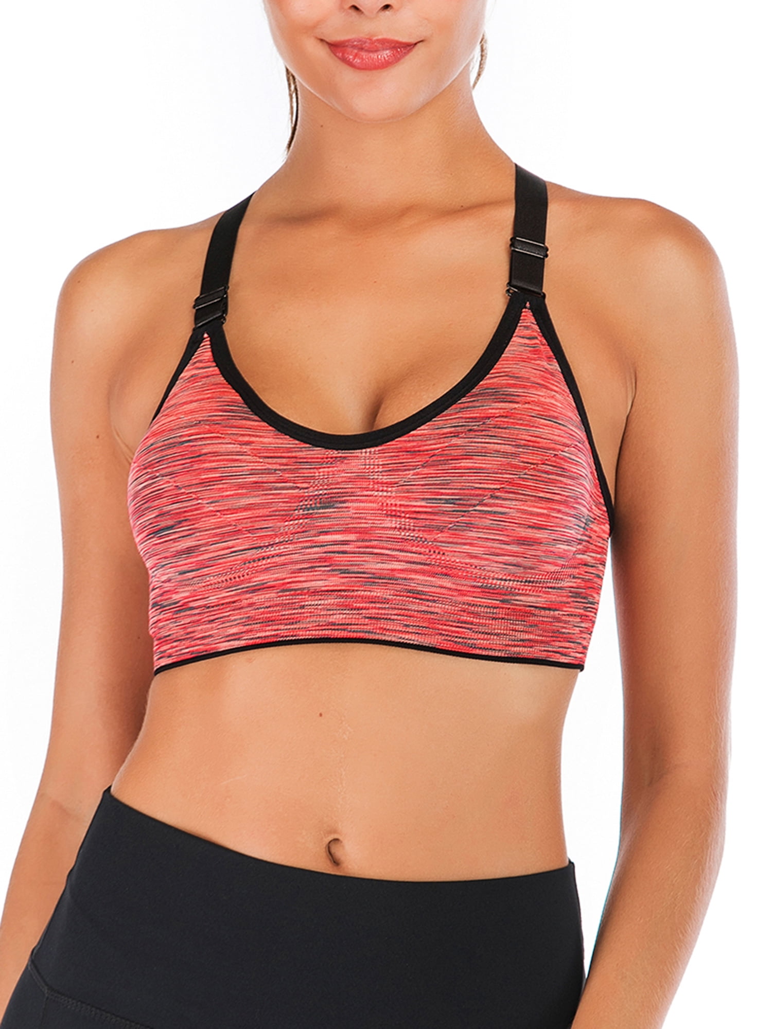 Sexy Sports Bras For Women- Padded Seamless High Impact Support