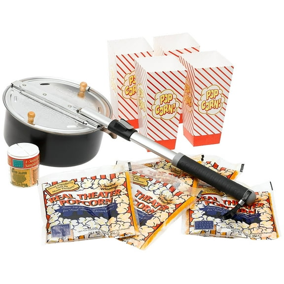 Open Fire Pop Popcorn Popper