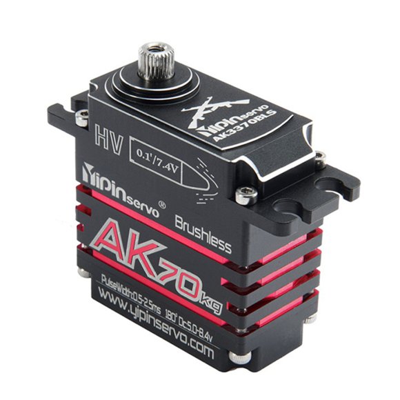 ESC,Ak70 Hv 180° Induction Waterproof Model Car 1/8 Remote Model Servos 1/10 1/8 Buzhi Car Hv Induction Huiop 180° Ic Induction Esc