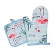 thumbnail image 2 of Flamenco espesante hornear guantes de resistencia a golpes almohadillas para horno microondas estera aislante accesorios de cocina, 2 of 7
