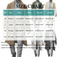 thumbnail image 4 of Zedker Winter Coats for Mens Double Breasted Trench Coat Notched Lapel Long Peacoat Classic Casual Winter Overcoat Gray M, 4 of 7