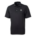 thumbnail image 2 of Men's Cutter & Buck Black New York Yankees Virtue Eco Pique Recycled Polo, 2 of 3
