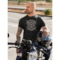 thumbnail image 2 of Born To Protect My Own Territory T-Shirt Men -Image by Shutterstock, Male 3X-Large, 2 of 4