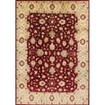 thumbnail image 1 of Ahgly Company Indoor Rectangle Mid-Century Modern Red Oriental Area Rugs, 7' x 10', 1 of 6