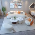 thumbnail image 2 of Luxury Italian Living Room Sofa Japanese Expanding Modern Elegant Living Room Sofa Lounge Nordic Canape Salon Patio Furniture My Lux Decor Round, 2 of 10