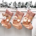 thumbnail image 3 of Odeerbi Christmas Stocking Christmas Tree Decorations Sequin Christmas Stocking Ornaments Gift Bag Pink, 3 of 4