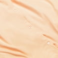 thumbnail image 6 of Nestl 3pc Cal King Duvet Cover Set, Luxury Microfiber Duvet Cover Cal King with 2 Pillow Shams, (98"x104"), Peach, 6 of 7