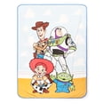 thumbnail image 1 of Pixar Toy Story Jeté en Molleton Peluche Pour L'Enfants, 100% Polyester, 1 of 7
