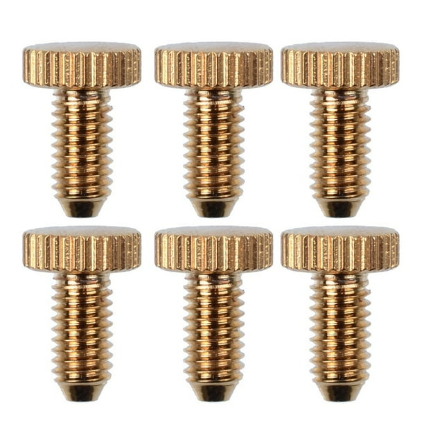 Set of 6 pcs Electric Guitar Tremolo Bridge Fine Tuning Screws for