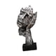 thumbnail image 3 of Escultura abstracta de cara, adorno de mesa, figura decorativa coleccionable para Plata, 3 of 9