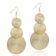 thumbnail image 1 of JM Pendientes colgantes de oro de 14 quilates, colgante grande a la moda para mujJM, estilo bohemio, vintage JM, 1 of 5