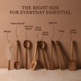 thumbnail image 2 of Juego de utensilios de cocina CAROTE de madera de acacia, 8 piezas, antiadherentes, 2 of 7
