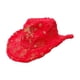 thumbnail image 3 of Sombrero de vaquero navideño Yuyangstore rojo para disfrazarse en las fiestas de Año Nuevo, 3 of 8