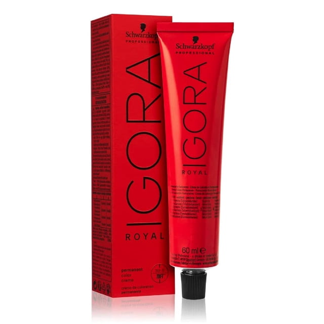 Tinte para el cabello Schwarzkopf Igora Royal 4-0 Marrón Medio 60 ml