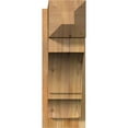 thumbnail image 2 of Ekena Millwork 8"W x 22"D x 22"H Balboa Rough Sawn Craftsman Outlooker, Western Red Cedar, 2 of 4