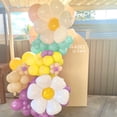 thumbnail image 4 of Beyondtrade 138pcs Macaron Nude Purple Balloons Garland Arch Kit for Birthday Party Backdrop Decoration, 4 of 8