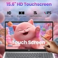 thumbnail image 4 of HP 15.6" Touchscreen Business & Student Laptop - Intel i3 1315U(Up to 4.5GHz) • 64GB RAM, 1TB SSD • 15.6" HD Display • Wi-Fi 6 • AI Copilot • Win 11 Pro • w/Bundle Accessories, 4 of 8