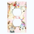 thumbnail image 2 of Metal Light Switch Plate Outlet Cover (Llama Friends LLA002), 2 of 13