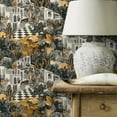 thumbnail image 4 of Rasch Merian Grey Architectural Wallpaper, 20.9-in by 33-ft, 57.48 sq. ft., 4 of 5