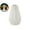 White, variant on VQPeo Simple Plastic Vase, Tabletop Decorative Flower Vases, Modern Home Decoration Plastic Vase Flower Vase for Home Office Wedding Decor