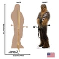 thumbnail image 5 of Advanced Graphics 2542 88 x 35 in. Chewbacca Holding Bow - Star Wars VIII the Last Jedi, 5 of 5