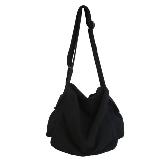 GASTROPOD Large Capacity Crossbody Bags Casual Canvas Shoulder Bag for Women Solid Purses and Handbags Fabric Unisex Travel Handbags Purse