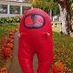 thumbnail image 4 of Disfraz de espacio de astronautas inflables con traje de cuerpo completo con mangas con traje de espacios de astronautas para Halloween Party School Masquerada, 4 of 9