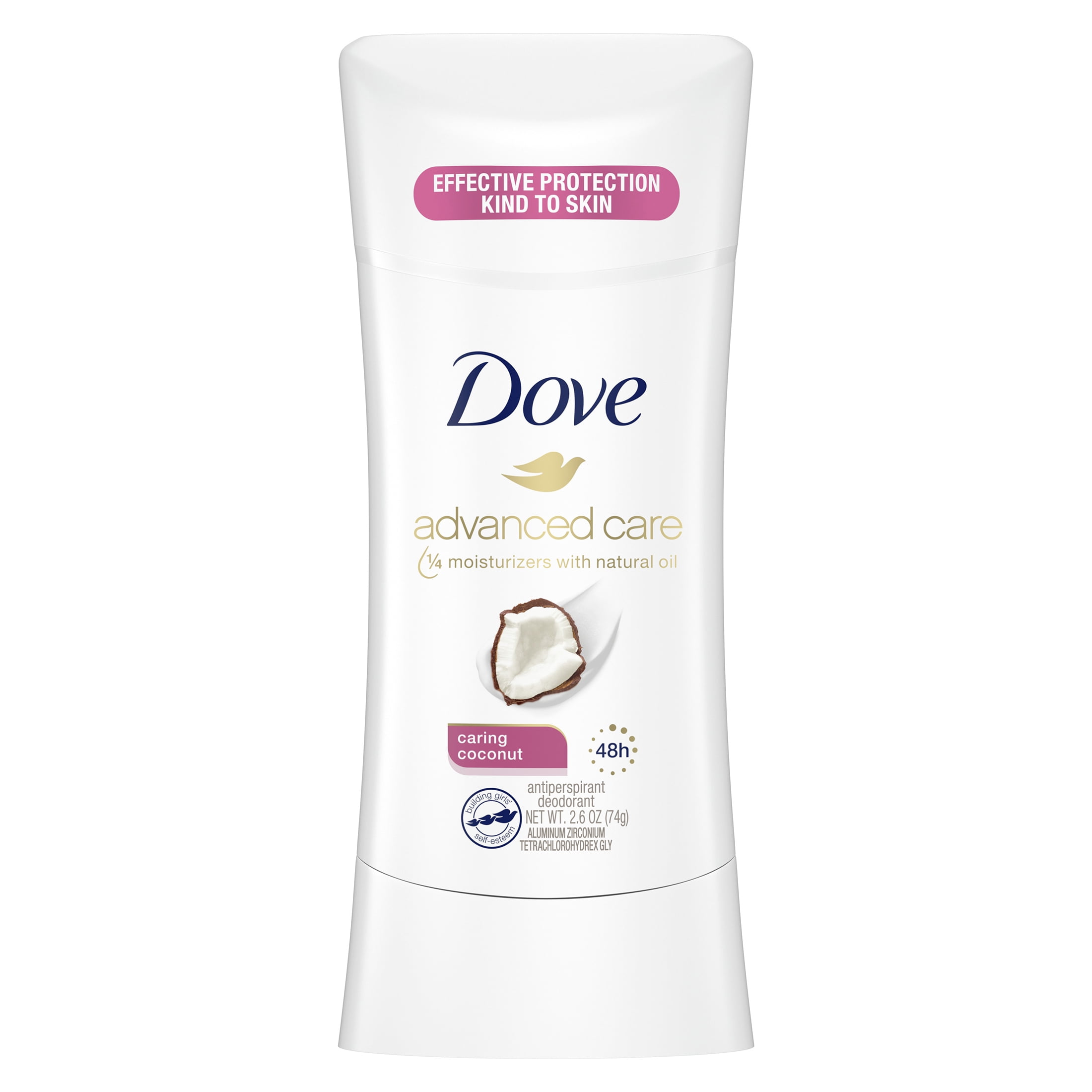 Dove Advanced Care Caring Antiperspirant Deodorant 2.6 oz,Female - Walmart.com
