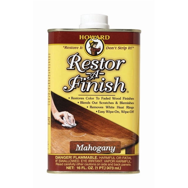 Wood Restorer Howard Restor-A-Finish, caoba semitransparente