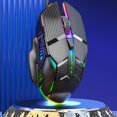 thumbnail image 6 of TNOBHG 6-button Gaming Mouse Usb Wired Mouse Seven-color Backlight Gaming Mouse 3200dpi Adjustable 6 Ergonomics Plug Play Laptop Mice Computer Accessories, 6 of 8