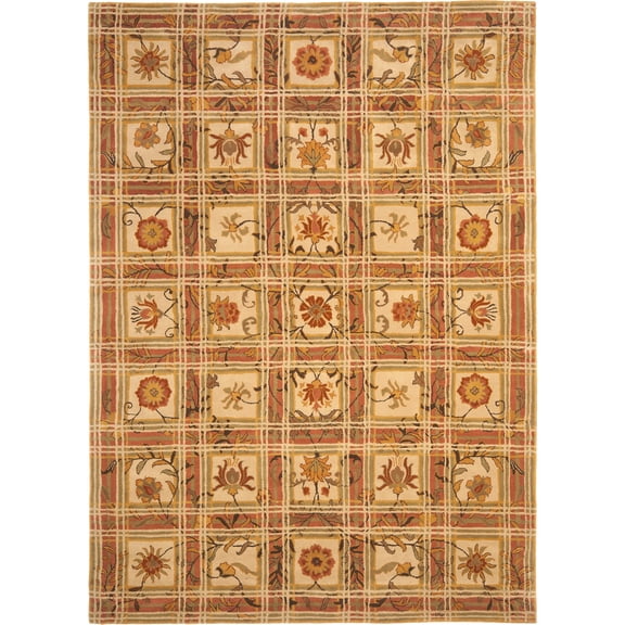 Safavieh Handmade Hampton Beige Wool Rug