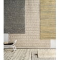 thumbnail image 5 of Jill Rosenwald BJR1000-913 9 x 13 ft. Bjorn Area Rug, Black, Khaki & Dark Brown, 5 of 6