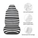 thumbnail image 4 of Fotbe Black And White Stripes Funda para Asiento de Auto con Estampado – Impermeable y Antisudor – Ajuste Universal, Lavable a Máquina, Antideslizante (1 Pieza), 4 of 5