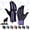 Purple, variant on Waterproof & Windproof Winter Gloves, Thermal Non-Slip Touchscreen Gloves with All-Day Warmth, for Cold Weather Outdoor Running Cycling Driving Hiking for Men and Women