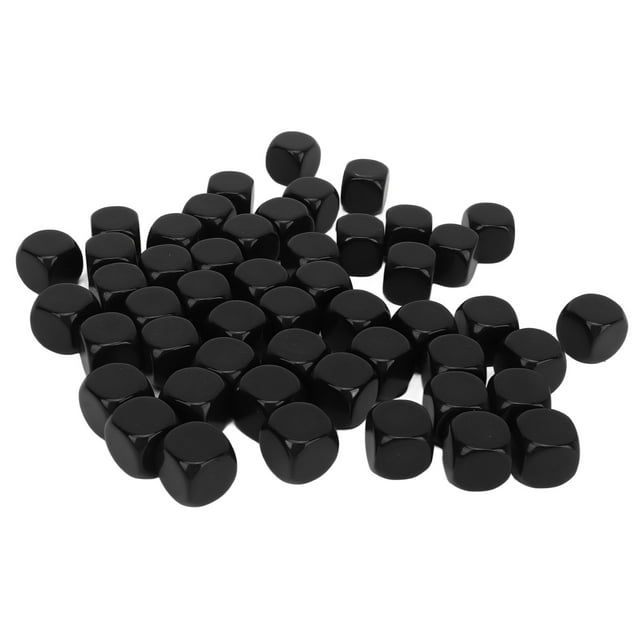 <p>Cubes Blank Cubes 50PCS Blank Six Sided Round Corner Plastic 0.6in Cubes For Board Games DIY Sticker Math Teaching Party</p>