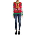 thumbnail image 2 of No Boundaries Juniors’ Christmas Sweater, 2 of 5
