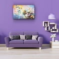 thumbnail image 5 of Startonight Canvas Wall Art Abstract Theme ALL Colors Painting Framed 24" x 36", 5 of 6