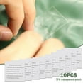 thumbnail image 3 of 10Pcs Tent Repair Tape TPU Inflatable Pool Patch Plastic Repair Kit Tent Tenacious Flex Tape Transparent Waterproof Patch, 3 of 10