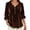 Coffee, variant on LIUJUNSHOP Elegant Velvet Fall Tops for Women Casual Button Down Long Sleeve Tunic Shirts V-Neck Party Dressy Outfits