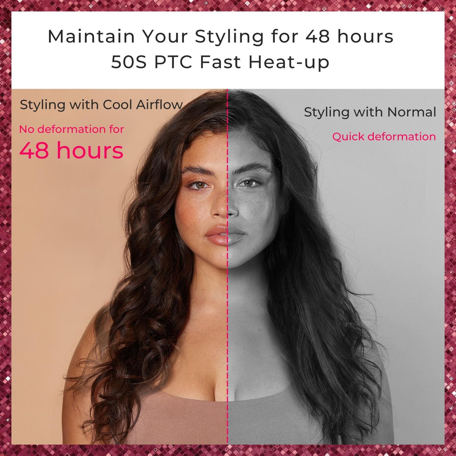 TYMO Airflow<br>2 in 1 Hair Curler and Straightener