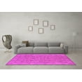 thumbnail image 3 of Ahgly Company Indoor Rectangle Oriental Pink Traditional Area Rugs, 6' x 9', 3 of 4