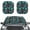 Cactus Flower, variant on Yuyamidu Sunflower Automotive Windshield Sunshades Foldable Car Sun Shade for Windshield 2 PCS Car Windshield Cover Accessories for Sedans SUV Truck