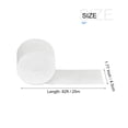 thumbnail image 2 of Uxcell Crepe Paper Streamer Decoration 82ft Long 1.77 Inch Wide, White 3 Pack, 2 of 5