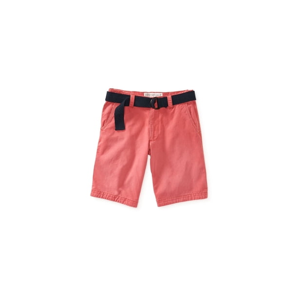 Pantalones Cortos Casual Aeropostale Rojo 38 Caminando