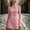 Pink, variant on MORTTIC Women's Solid Color Stand Collar Blazer Long Sleeve Slim Fit Formal Short Dress for Spring/Summer Black,S