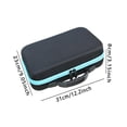 thumbnail image 3 of Bingirl Diamond Storage Containers Art Storage Box with Label 60 Cans Mesh Pocket Compartment Funnel Art Accessories And Tools Kits Storage Box for Jewelry Beads, 3 of 6
